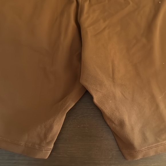 Brown Lululemon Align shorts 8” - Picture 2 of 3